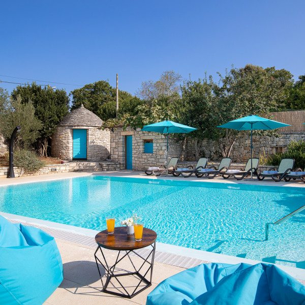 Villa Azzurra, Villa Azzurra mit Pool, Kurili, Istrien, Kroatien Kurili