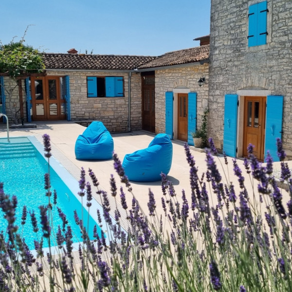 Villa Azzurra, Villa Azzurra mit Pool, Kurili, Istrien, Kroatien Kurili