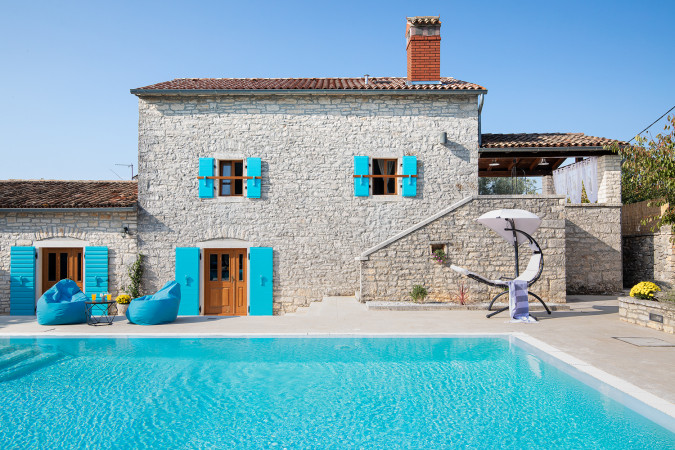 &Auml;u&szlig;eres, Villa Azzurra mit Pool, Kurili, Istrien, Kroatien Kurili