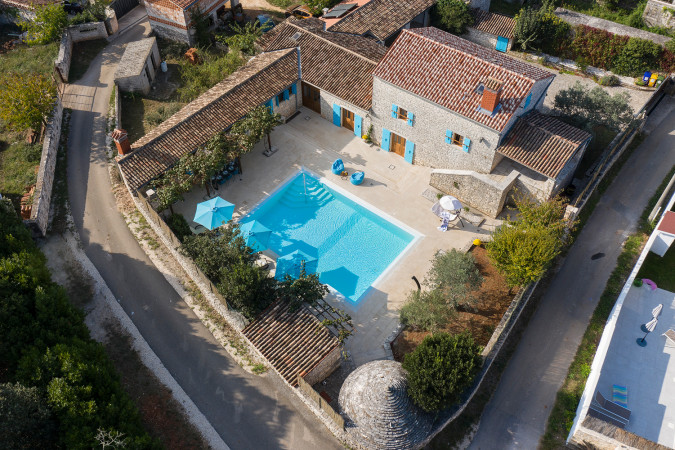 &Auml;u&szlig;eres, Villa Azzurra mit Pool, Kurili, Istrien, Kroatien Kurili