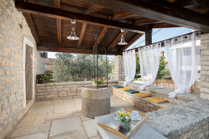 &Auml;u&szlig;eres, Villa Azzurra mit Pool, Kurili, Istrien, Kroatien Kurili