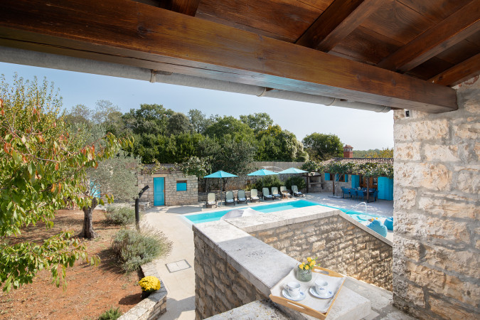 &Auml;u&szlig;eres, Villa Azzurra mit Pool, Kurili, Istrien, Kroatien Kurili