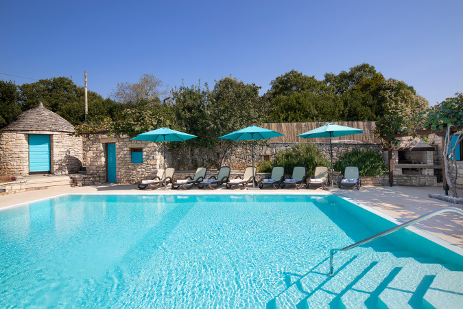 &Auml;u&szlig;eres, Villa Azzurra mit Pool, Kurili, Istrien, Kroatien Kurili
