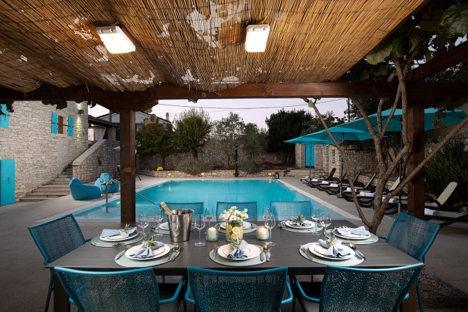 &Auml;u&szlig;eres, Villa Azzurra mit Pool, Kurili, Istrien, Kroatien Kurili